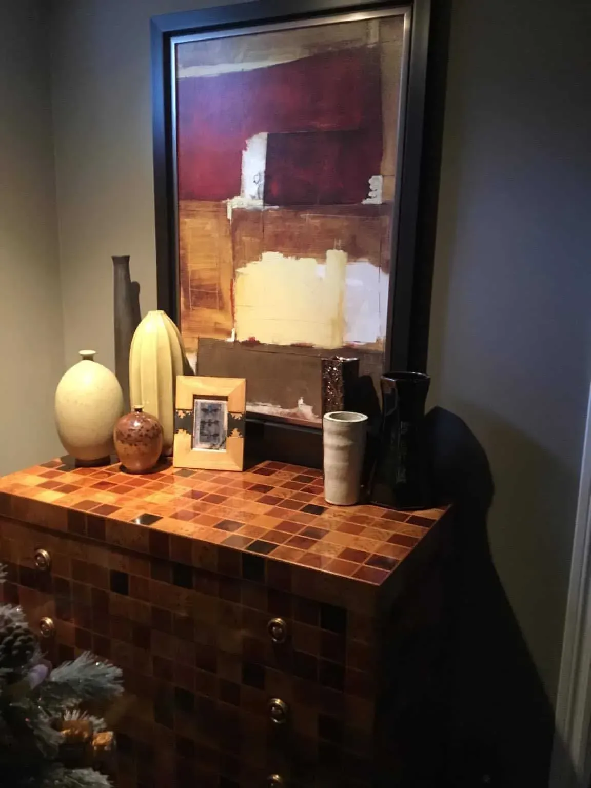 Heritage House Fine Furniture and Accessories - Chest Featuring Extensive Marquetry
