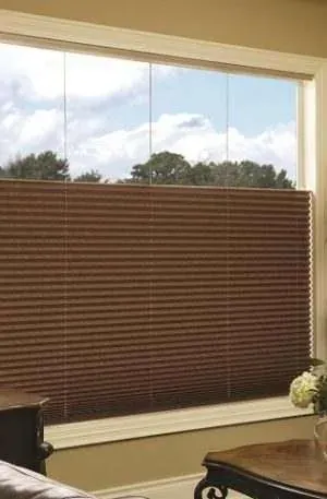 Close view of a Maxxmar cellular shade